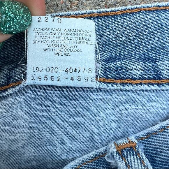 Vintage Y2K Levi’s 560 loose fit straight leg women’s jeans 16 Mis M - Picture 6 of 8